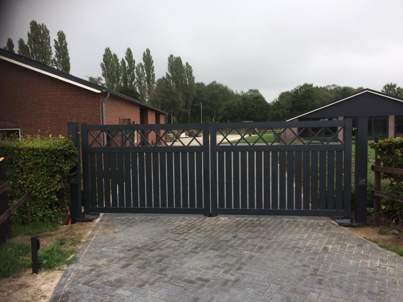 Aluminium poort